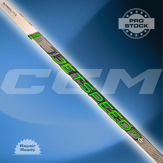 CCM Jetspeed FT6 Pro Hockey Stick - Pro Stock - Green