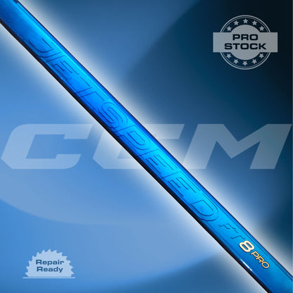 CCM Jetspeed FT8 Pro Hockey Stick - Pro Stock - Blue (Refurbished)