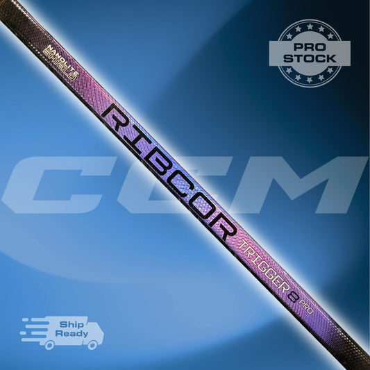 CCM Ribcor Trigger 8 Pro Hockey Stick - Purple