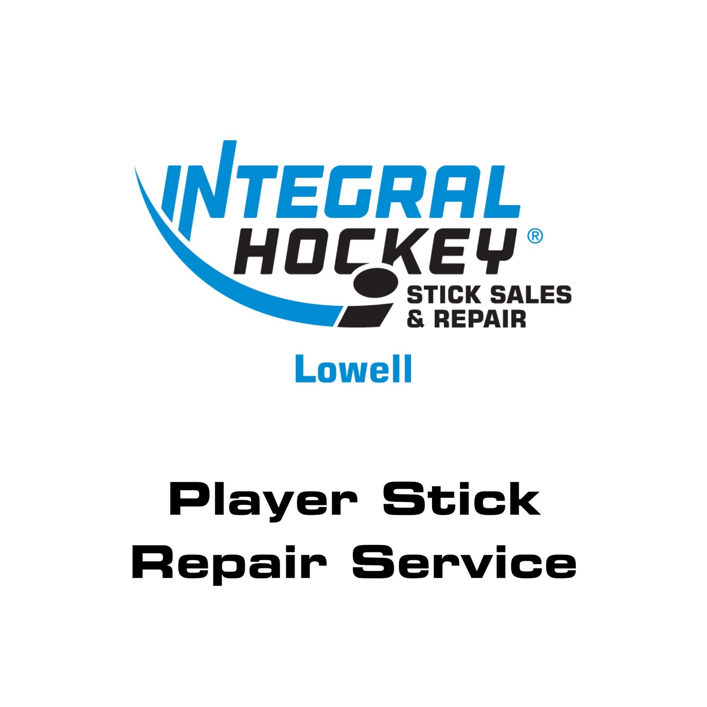Integral Hockey Player Stick Repair Service - Includes Return Shipping